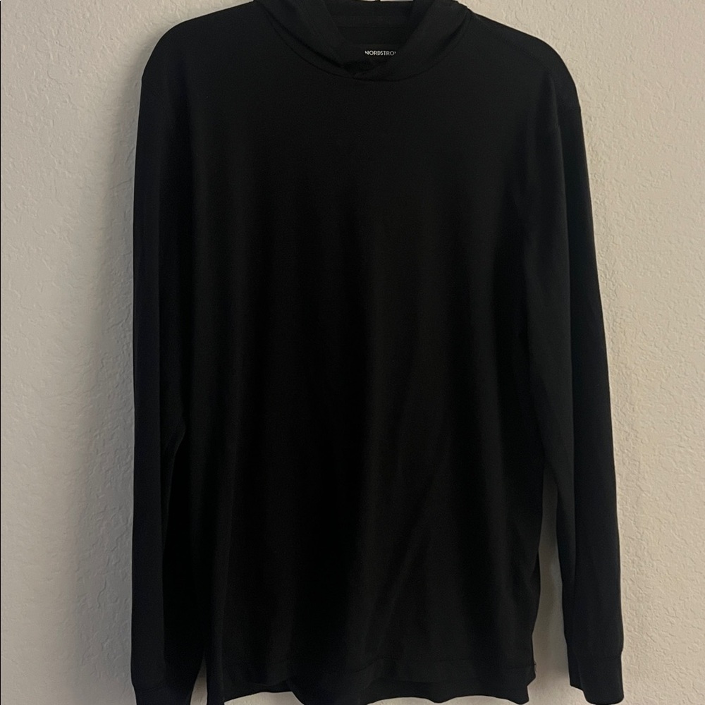 Nordstrom Long Sleeve Black Shirt